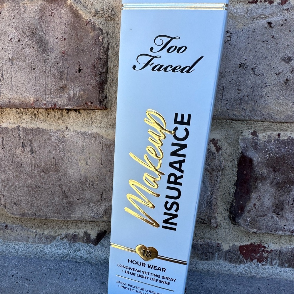 TOO FACED Makeup Insurance 18 Hour Wear Setting Spray AUTHENTIC